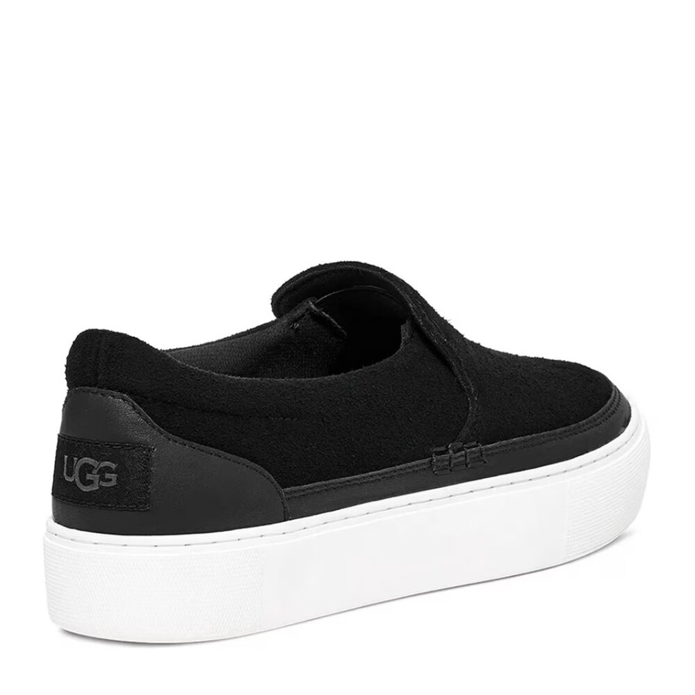 NWT UGG Zilo Slip-On Sneaker – Black Suede – Women’s Size 9 - Picture 8 of 10